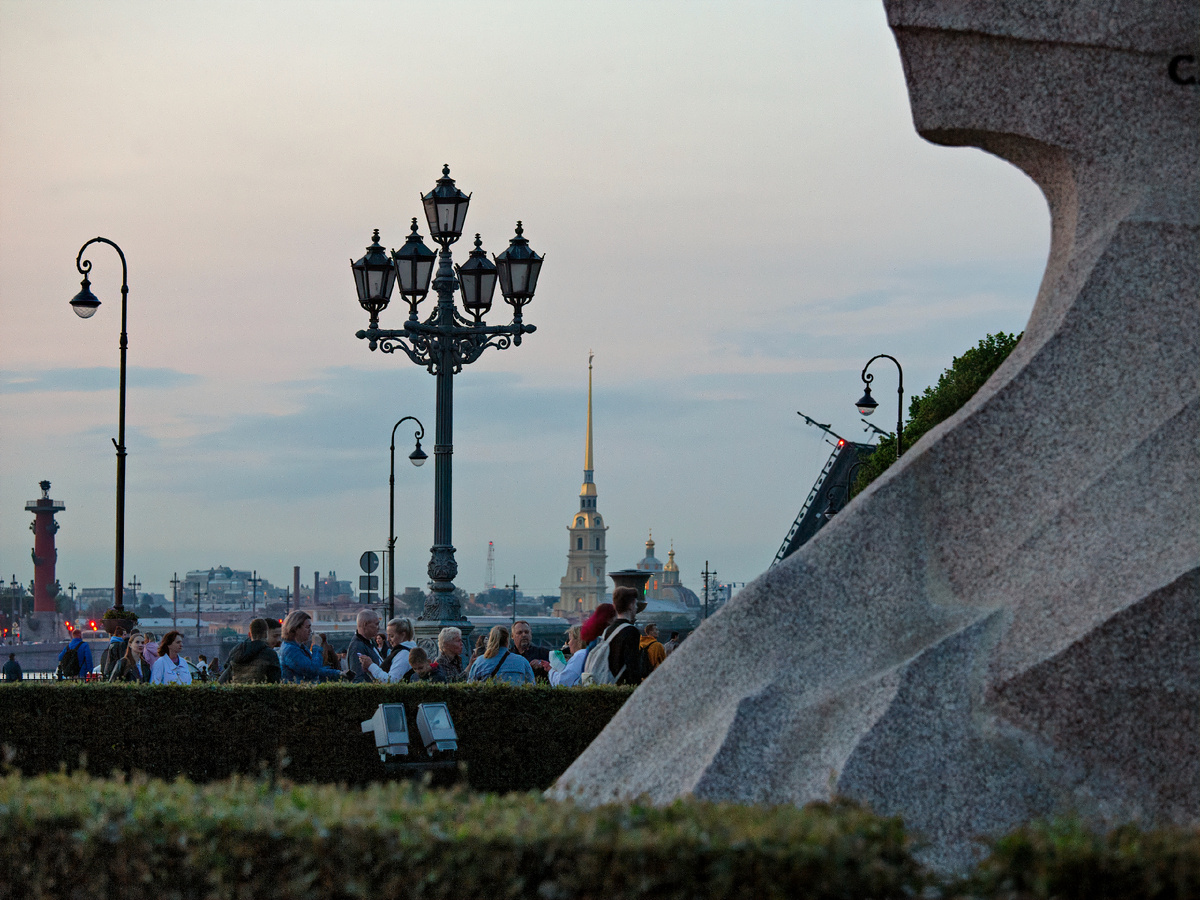 вид от "Медного всадника"