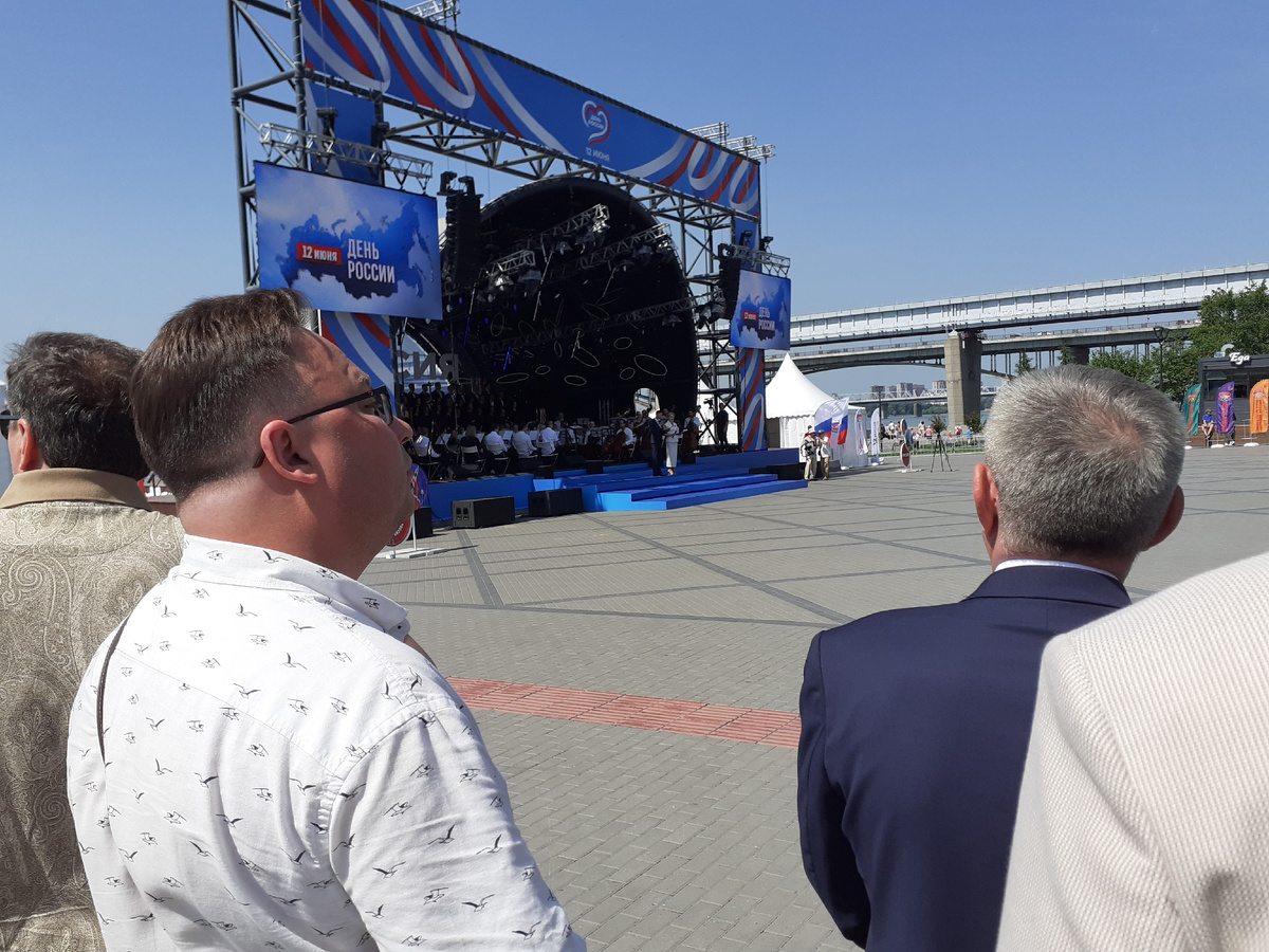 Михайловская набережная, Новосибирск.