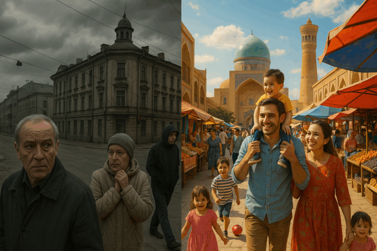    Почему в России демографическая яма, а в Средней Азии - трамплин?