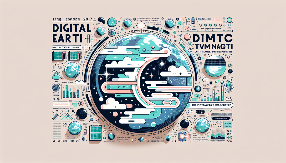    Digital Earth: космический близнец планеты для прогнозов климата Квантовый Космос