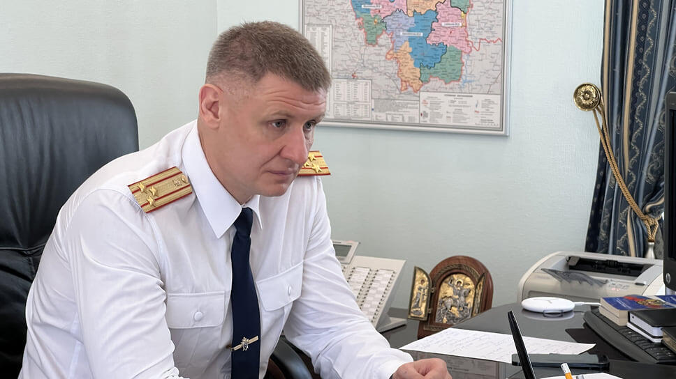 Руководитель управления СКР по Башкирии Владимир Архангельский.📷Фото: пресс-служба СКР по Башкирии