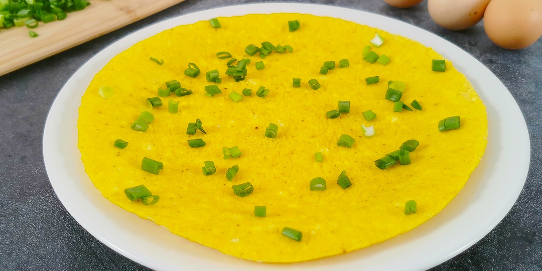 Необычный омлет на завтрак. Вкусно и просто