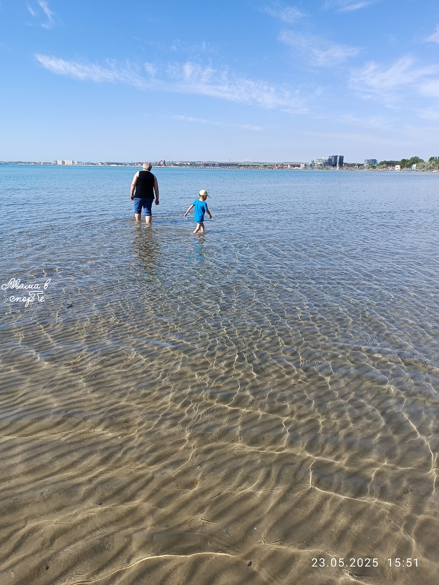 Море в Анапе.