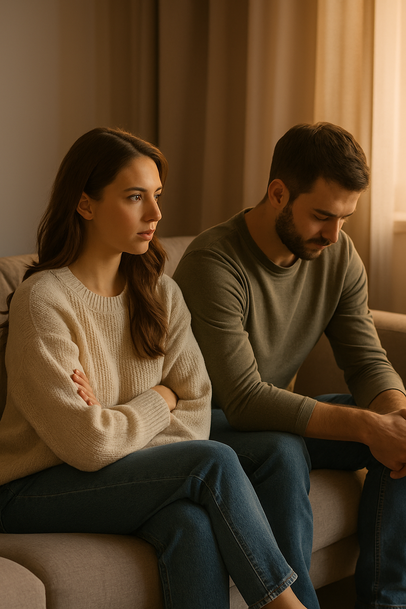 «Даже в ссоре можно быть рядом. Даже в гневе — сохранять уважение. Даже в молчании — чувствовать любовь.» 🤍