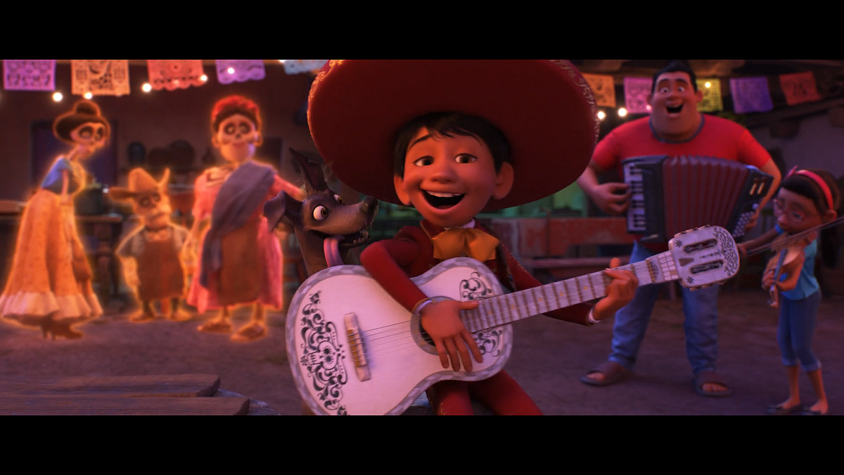 Кадр из мультфильма Тайна Коко (2017)