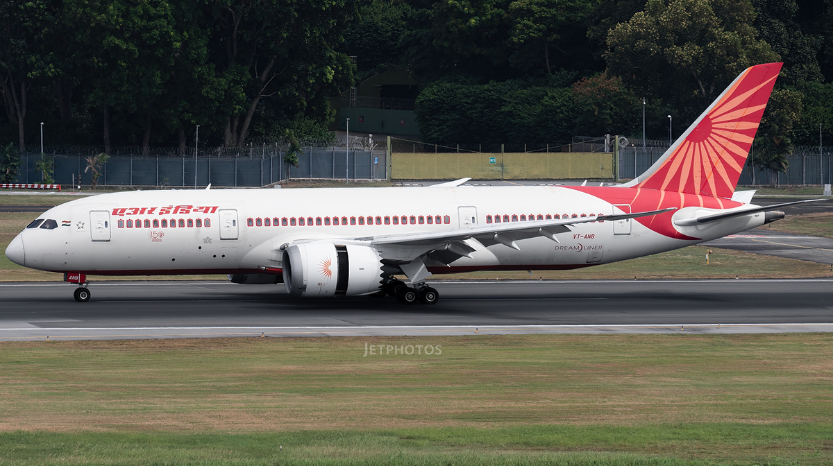 Boeing 787-8 Dreamliner потерпевший крушение