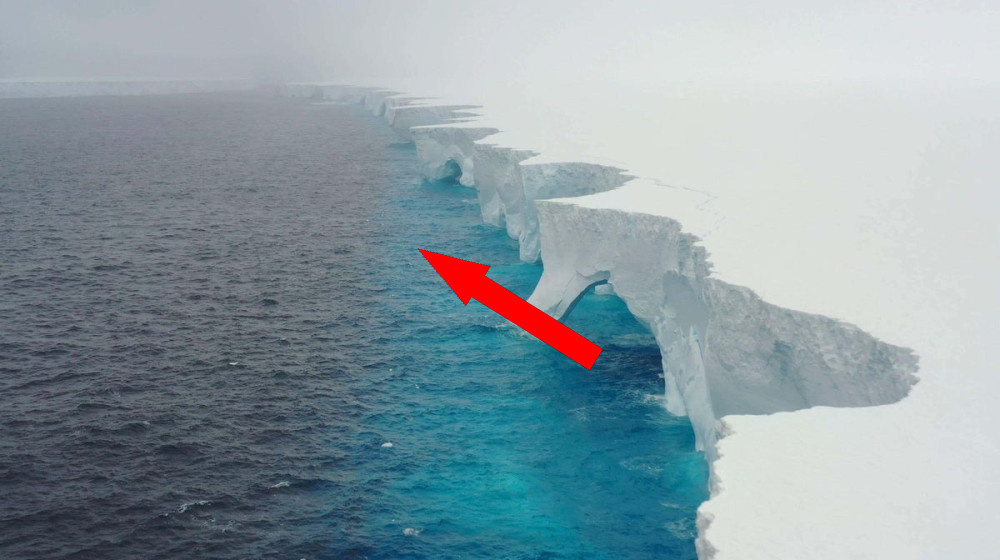    Гигантский айсберг A23a внезапно застрял и спасся от гибели