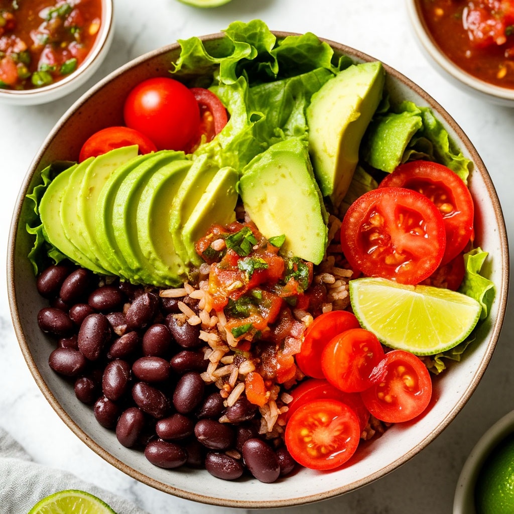 Вариант сервировки Тако-боула