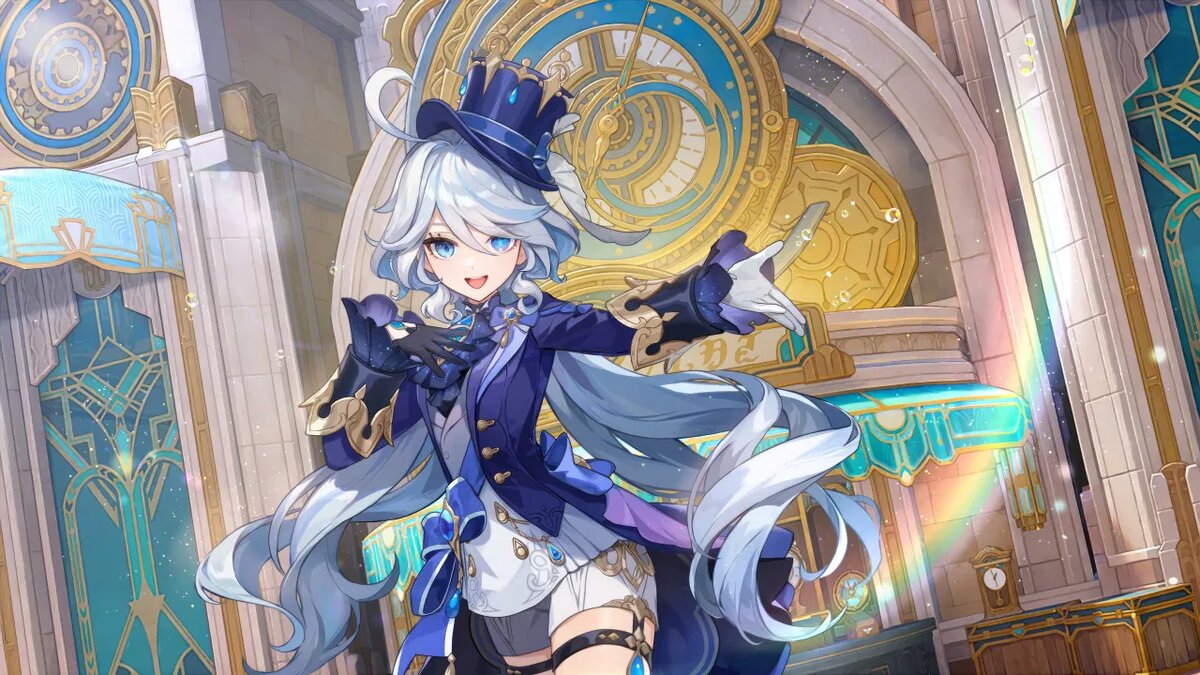 Официальный арт с Фуриной. Источник: Genshin Impact   📷