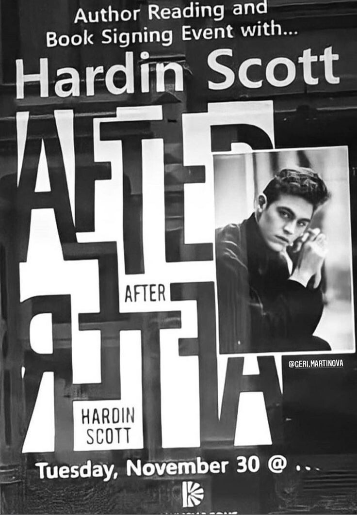 Книга Хардина из сериала "После"