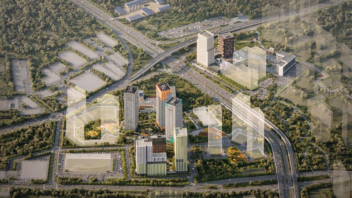 Проект и план застройки ЖК Сибирский сад в Екатеринбурге