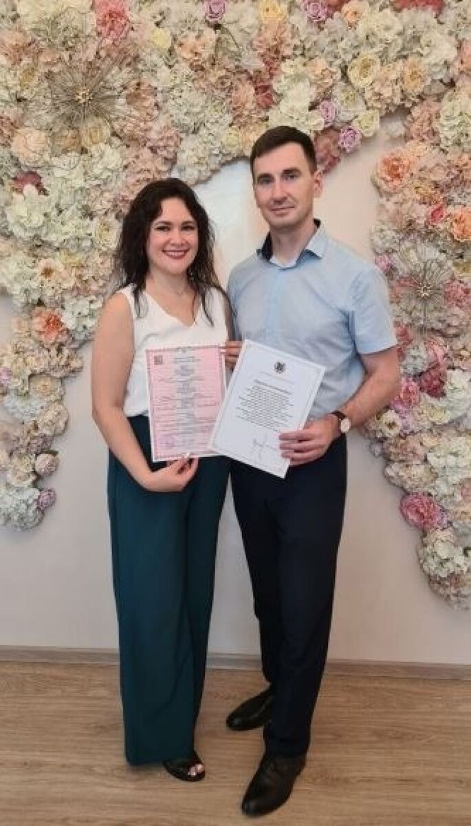    Денис и Светлана Трущелевы. Источник: Управление юстиции Алтайского края