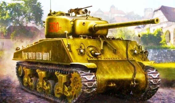 Американский танк M4A2 в рядах Красной Армии