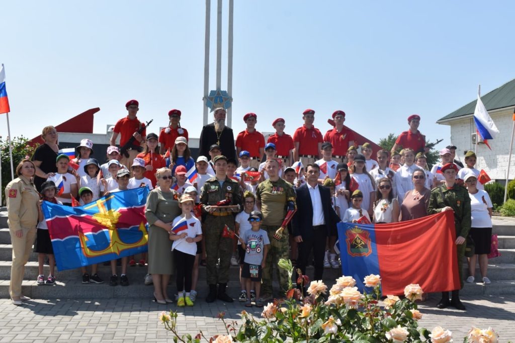     На мемориальном комплексе в станице Фонталовской. Фото Елены Крестьяновой, «ТАМАНЬ».