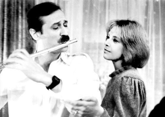 На съёмках фильма "Забытая мелодия для флейты"