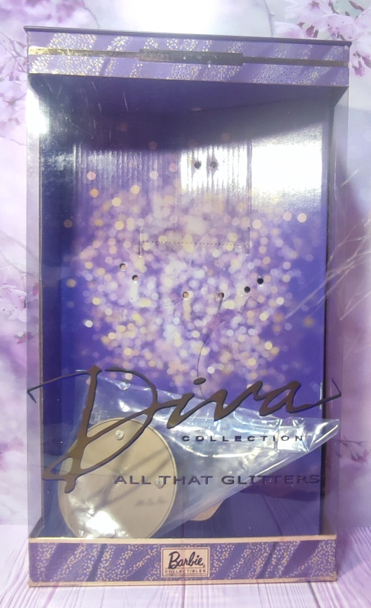 Коробка от Куклы Barbie Diva collection "All That Glitters" 2002