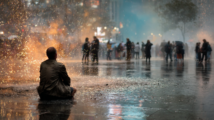 История о человеке, живущем между минутами