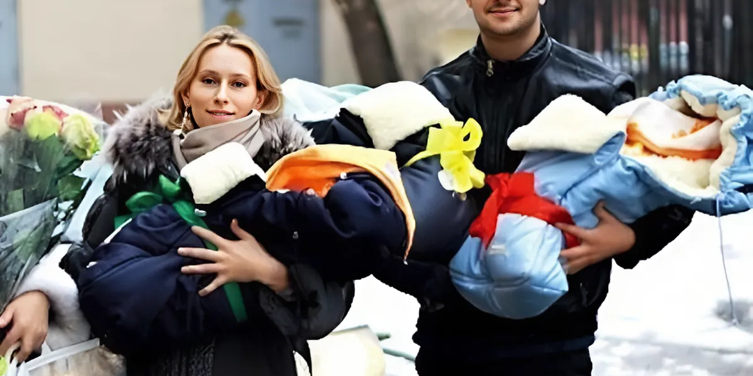 Тройняшки 41-летней актрисы Марии Болтневой: им уже по 13 лет