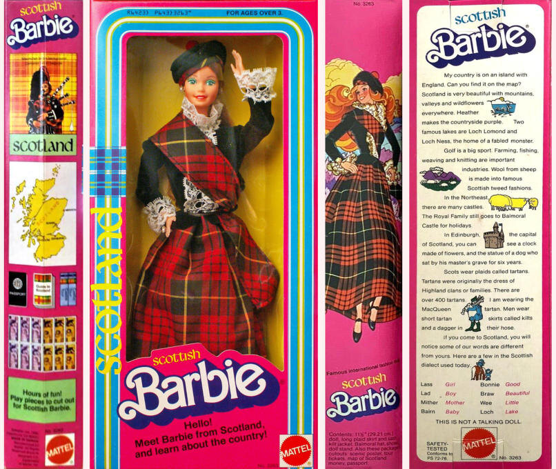 Барби Шотландия (Scottish Barbie 1981)