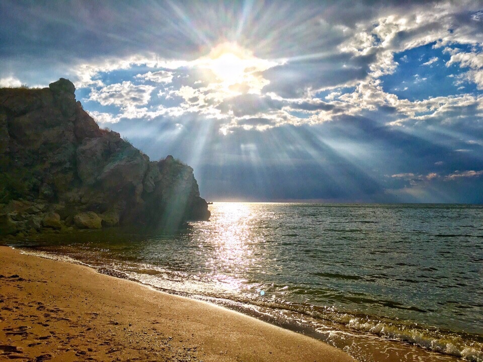 Азовское море летом