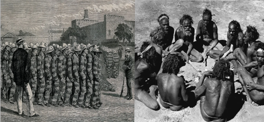 каторжники и аборигены Австралии