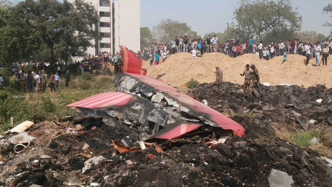    India plane crash/Globallookpress
