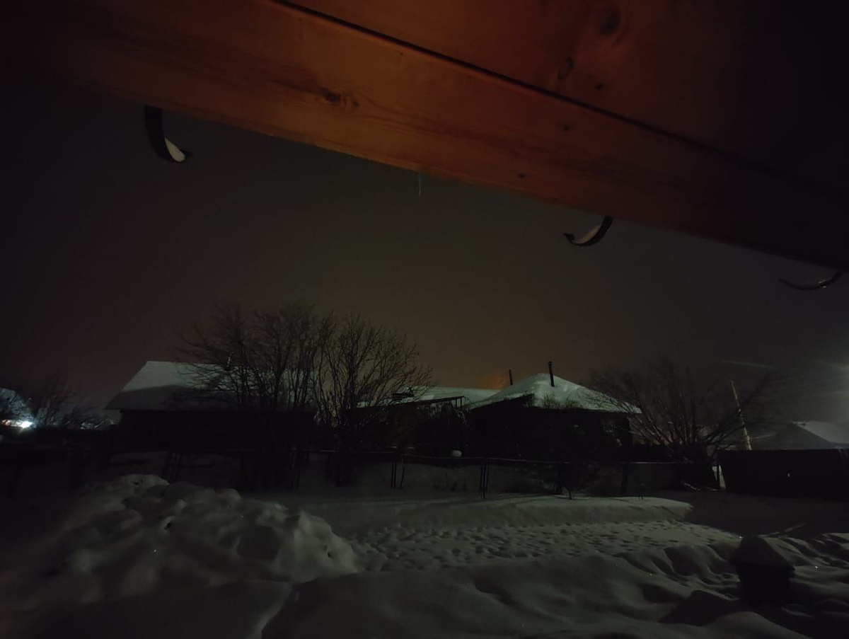 Ночь в Мариинске (фото автора)