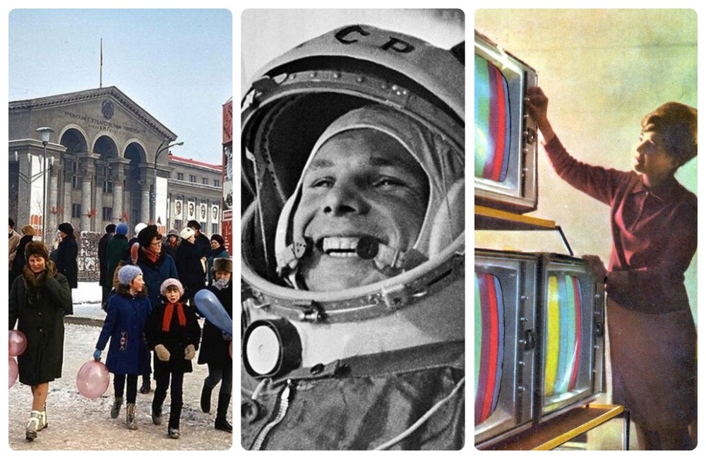 фотоколлаж к тесту - Тест для знатоков СССР: Сможете ли вы ответить на все 20 вопросов?