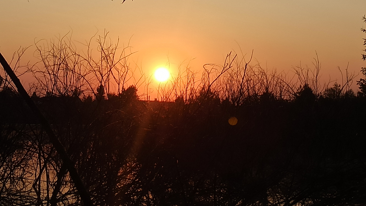 Восход солнца. 