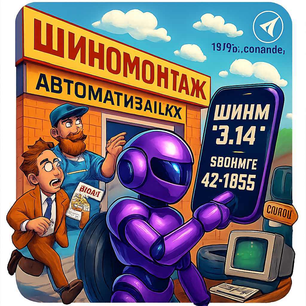    7 Эффективных Способов ИИ-Автоматизации для Небольшого Шиномонтажа Дмитрий Попов | Comandos.ai