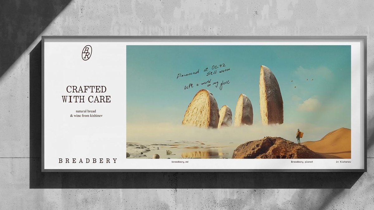 Breadbery: пекарня в Кишиневе превратила хлеб в космическую экспедицию