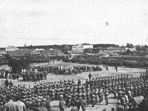 Новониколаевск в 1919 году.
