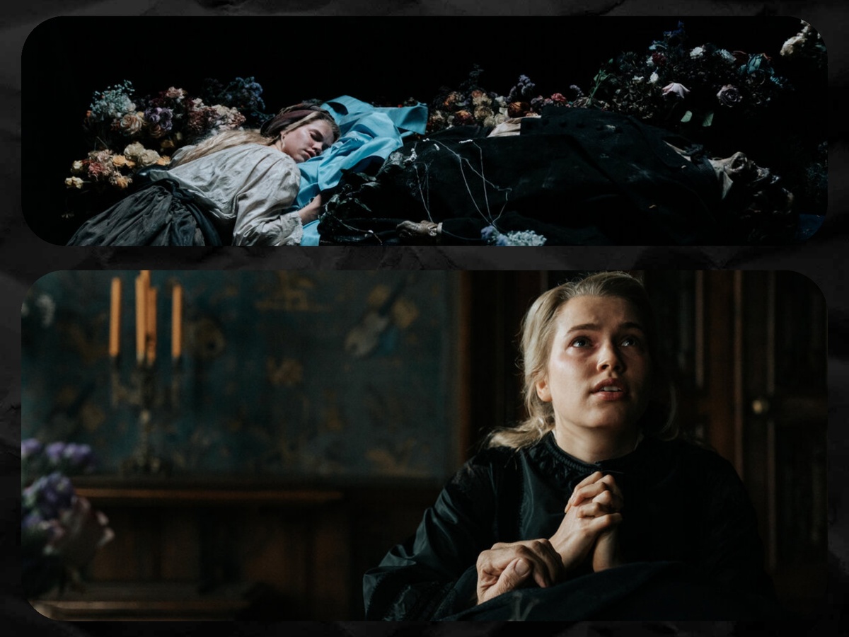 Агнес рядом с отцом