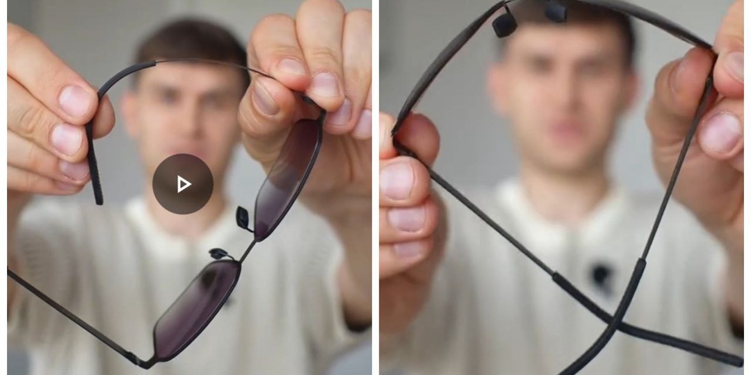 "Гнутся, но не бьются" Солнце защитные очки, которые невозможно сломать и разбить. Показываю на примере.