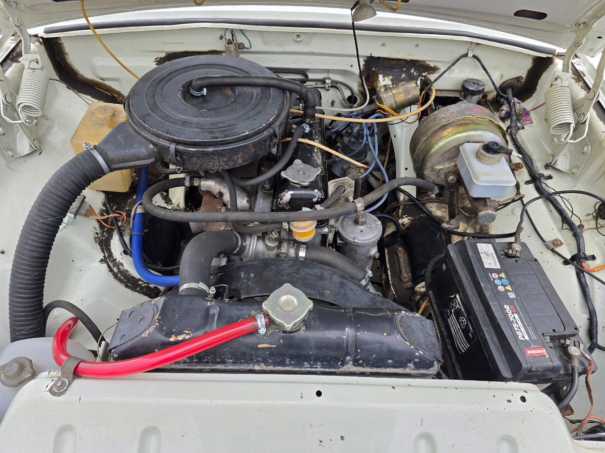 Его установили взамен такого же родного мотора.