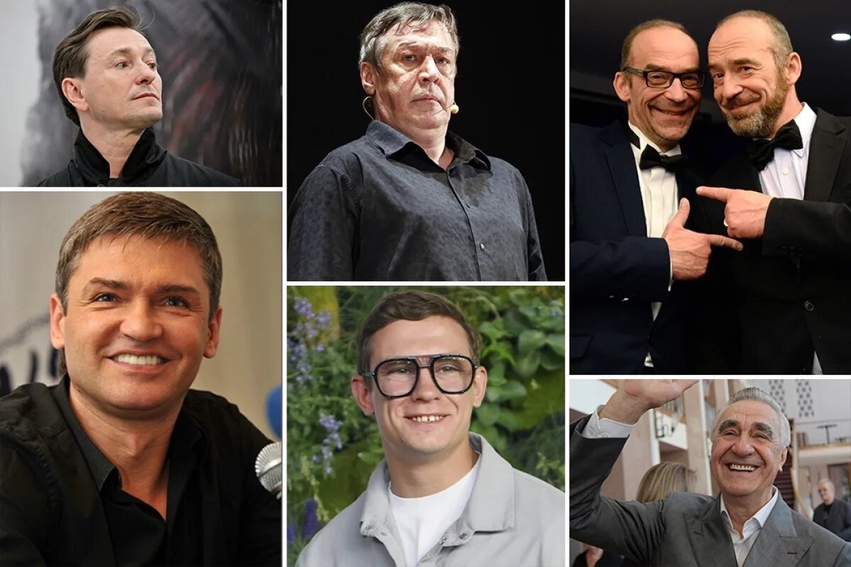    Сергей Безруков, Михаил Ефремов, братья Торсуевы, Игорь Лифанов, Никита Кологривый и Анатолий Васильев.