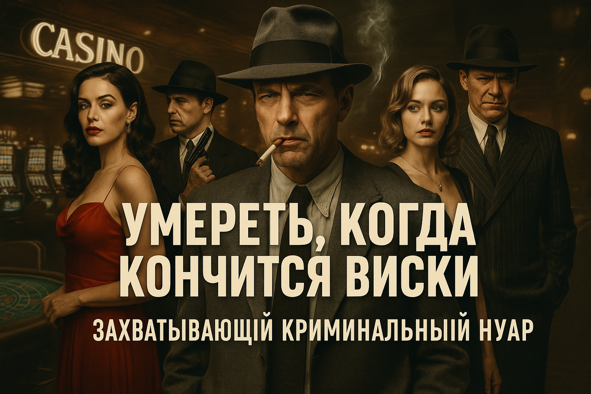 Умереть, когда кончится виски | Криминальный нуар | в стиле Джеймса Хэдли Чейза