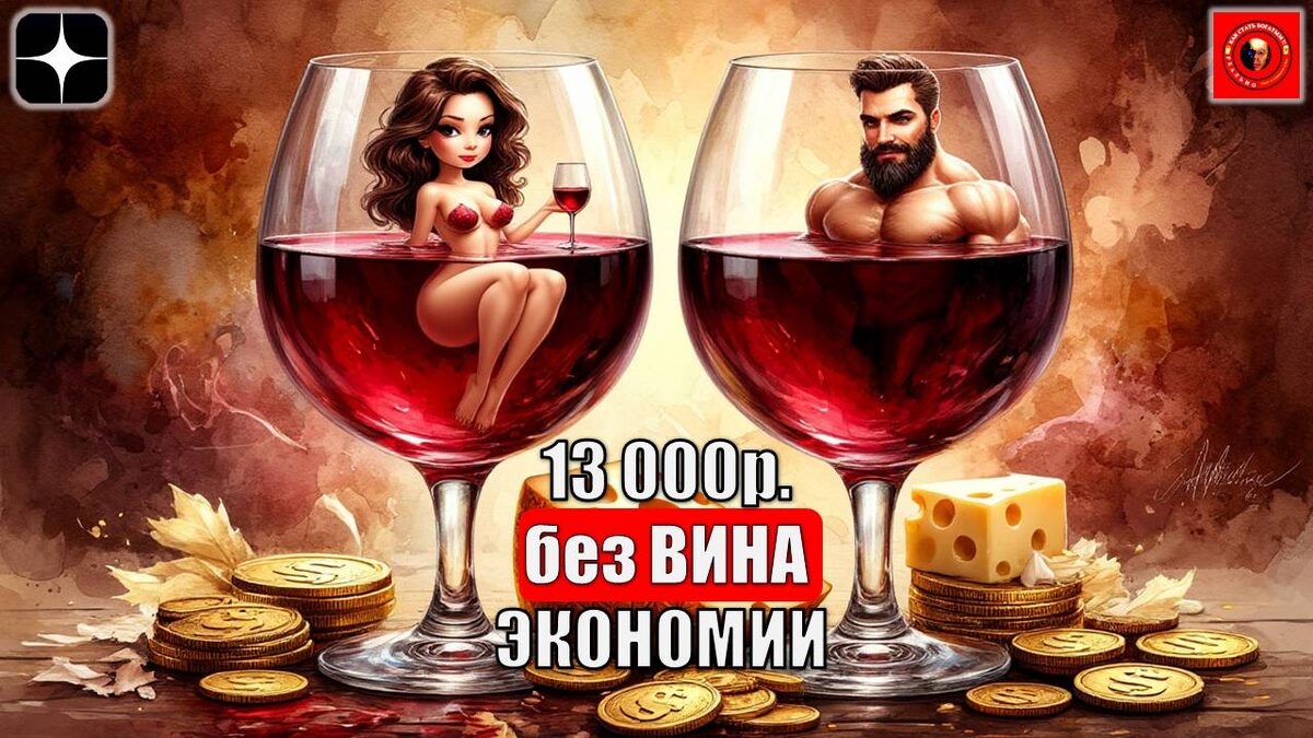 Вино или инвестиции на 13 000 рублей в год.