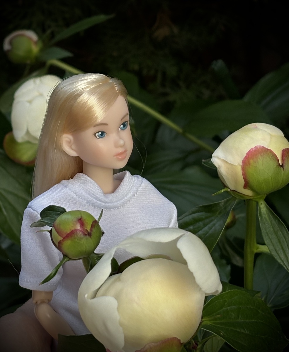 Момоко грустит!