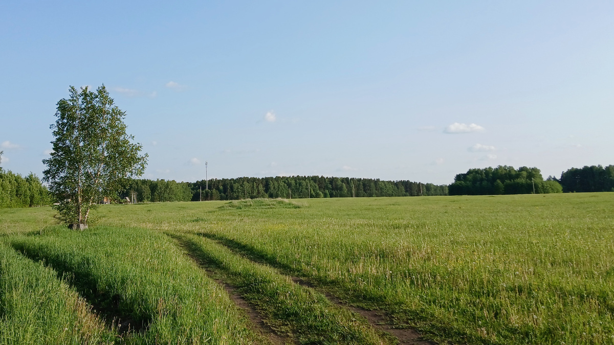 Окраина села