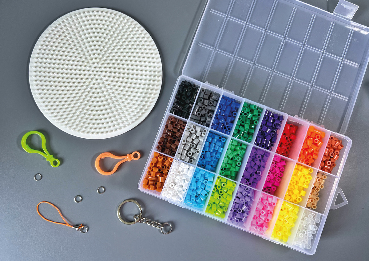 Так примерно выглядит стартовый набор термомозаики