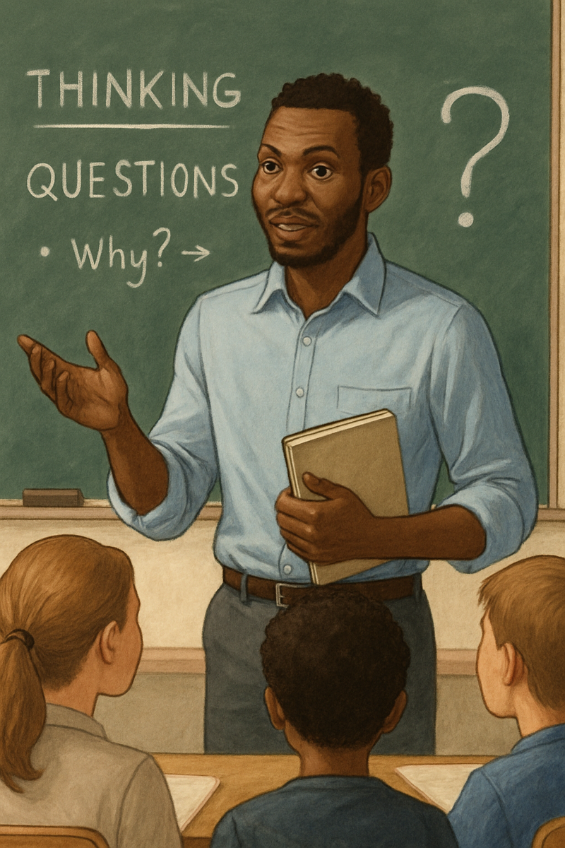 Научится учится начинается с умение думать самим