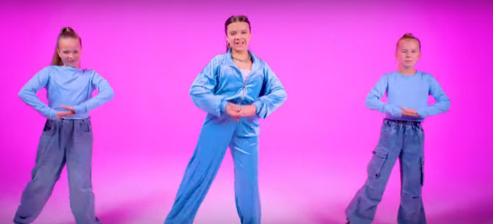 Кадр из нового клипа