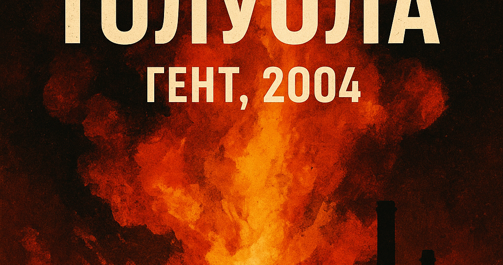 💥 Взрыв толуола, Гент, 2004