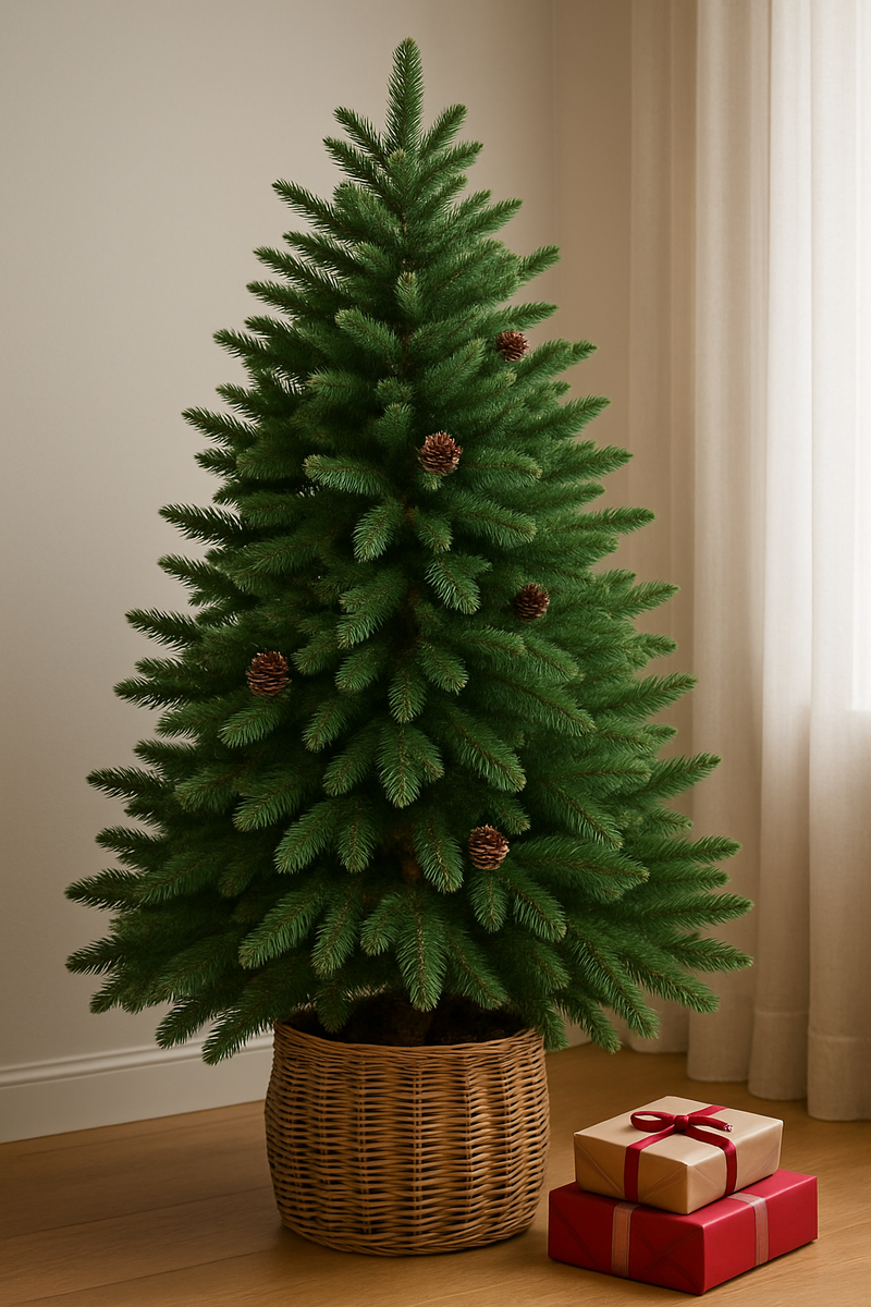 Как сделать искусственную елку максимально похожей на живую?