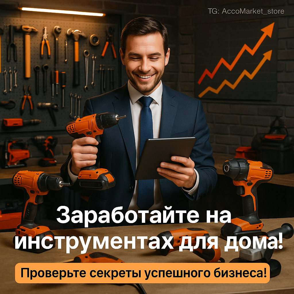    Как заработать на продаже инструментов для дома дрели шлифмашины Suetolog