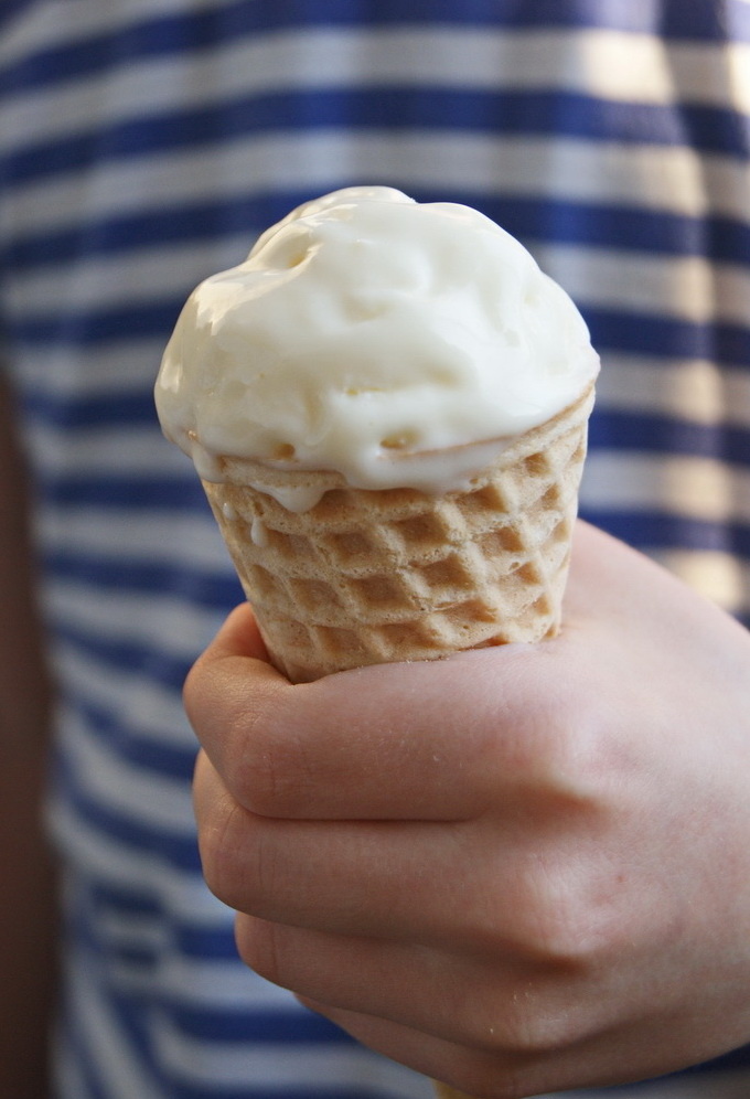 Фото автора. Мороженое.