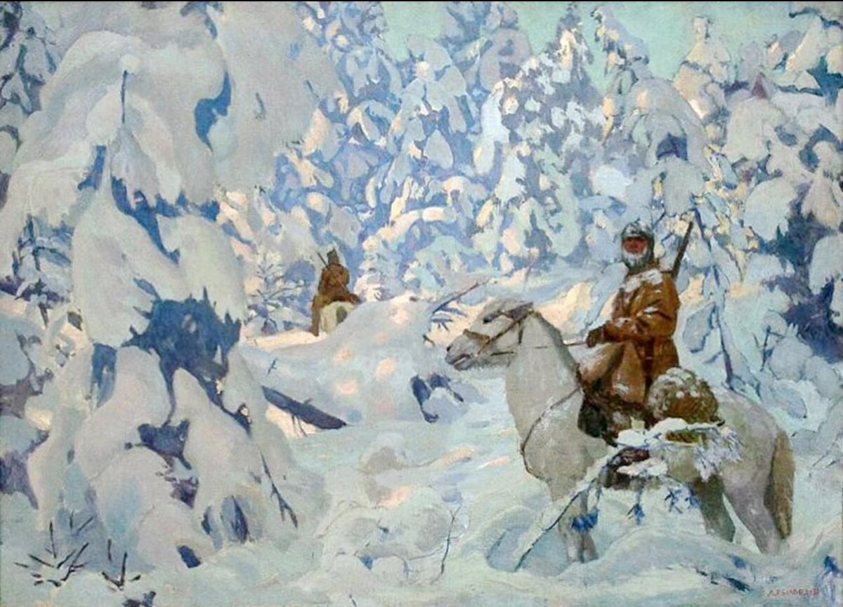 Аркадий Рылов. «На страже Родины». 1931