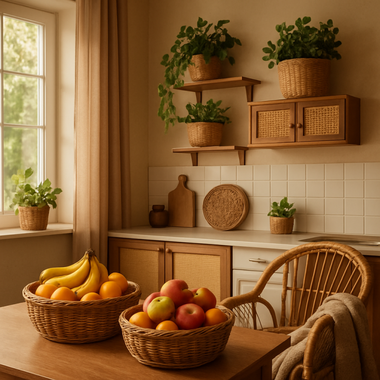    Ротанг в интерьере кухни: как создать уют с помощью стильных аксессуаров и сделать свою кухню по-настоящему домашней Loza