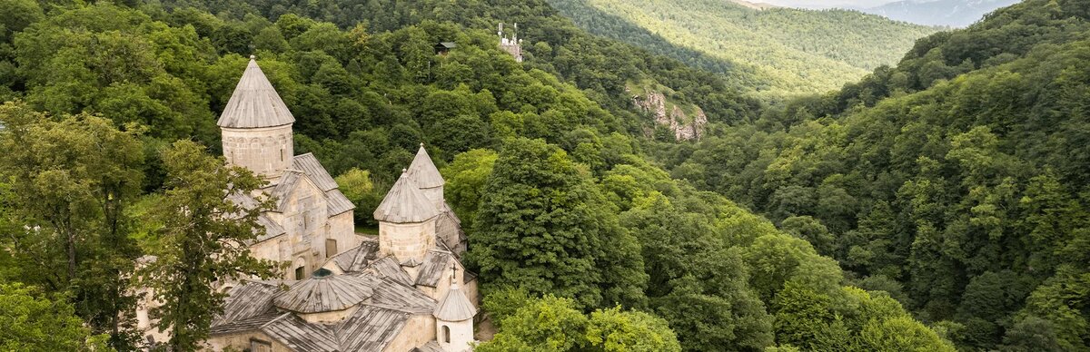 Монастырь "Агарцин", утопающий в лесах Тавушской области